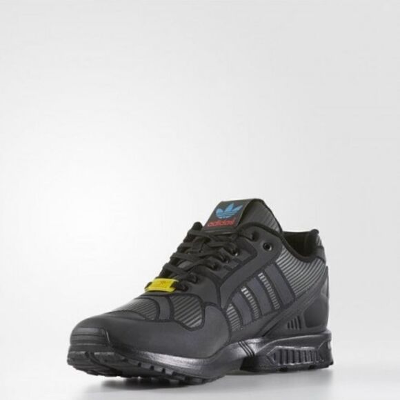 Adidas ZX FLUX Xeno Black Aqua - Picture 2 of 9